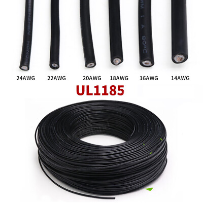 #ad UL1185 PVC Flexible Soft Shielded Wire 10 24AWG Audio Signal Cable Tinned Copper AU $9.59