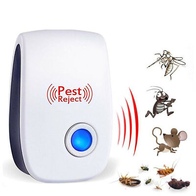 #ad Pro Ultrasonic Pest Reject Home Control Electronic Repellent Mice Rat Repeller $3.85