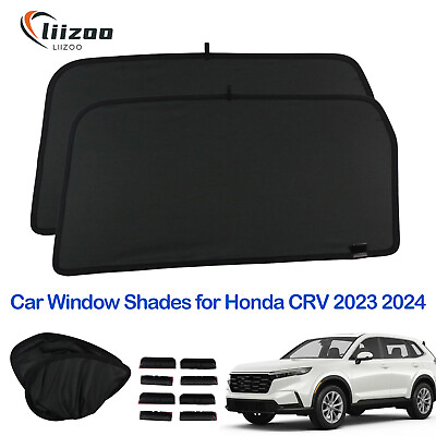 #ad 2Pcs Car Window Sun Shades for Honda CRV 2023 2024 Rear Side Sun Shade Blocker $43.99