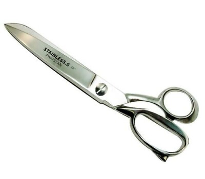 #ad 10quot; HEAVY DUTY CARPET UPHOLSTERY SHEARS TAILOR SCISSORS Fabric Leather Sharp $13.99