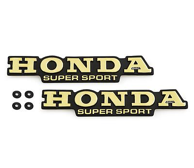 #ad Gas Tank Emblems Badge Set 87122 410 000 Honda CB750F CB750 Super Sport 77 78 $96.95