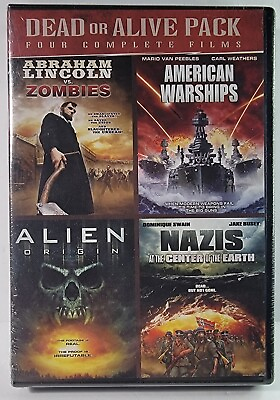 #ad Dead Or Alive Pack DVD 2012 Zombie Alien Nazi Asylum SEALED $14.99