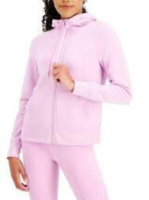 #ad MSRP $40 Id Ideology Womens Zip Front Fleece Hoodie Purple Size 2XL $31.19