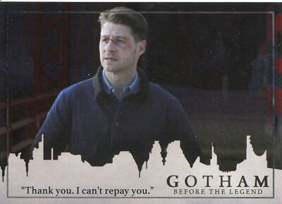 #ad Gotham Season 2 Foil Parallel Base Card #53 ?Thank you. I can?t repay you.? GBP 1.69