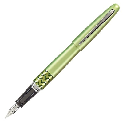#ad Pilot MR Retro Pop Green Barrel Fountain Pen Fine Nib New in Blister Pack $14.95