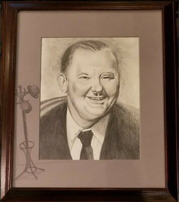 #ad Portrait of Oliver Hardy $120.00