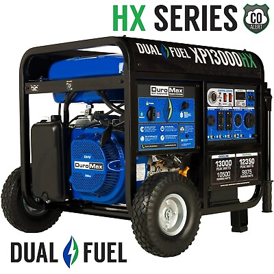 #ad #ad FREE SHIPPING DuroMax XP13000HXT 13000W Electric Start Tri Fuel Portable Genera $227.00