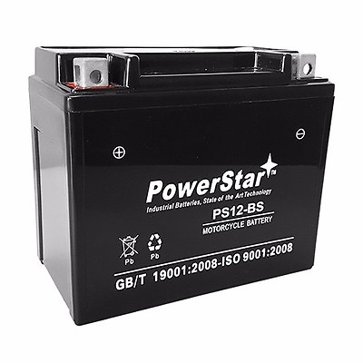 #ad YTX12 BS Power Sports Battery Replaces 12 BS ETX12 GTX12 BS CYTX12 BS CTX12 BS $43.92