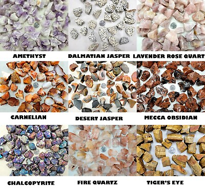 #ad Natural Crystals amp; Stones Raw Rough Bulk Wide Variety Healing Gemstones $14.95
