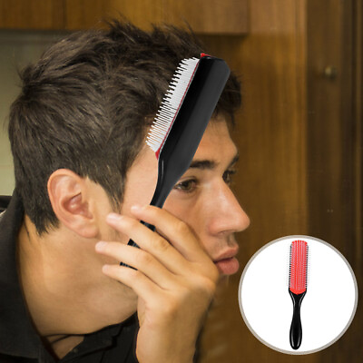 #ad Styling Combs Massage Head Comb Wet Hair Brush Curved Hair Brush $10.65