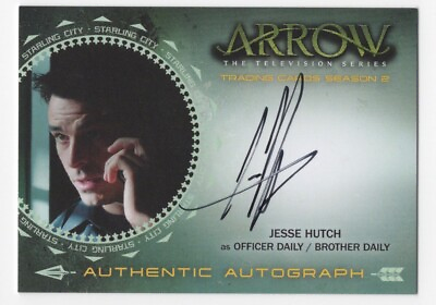 #ad Jesse Hutch as Officer Daily ARROW Season 2 Autograph Card Cryptozoic Auto #JH $7.99