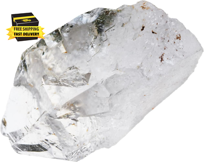 #ad Clear Quartz Raw Crystals Large 1.25 2.0quot; Healing Crystals Natural Rough Stones $10.59