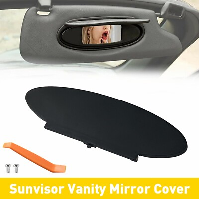 #ad Sun Visor Cover Mirror Vanity w Base Replacement Porsche for 996 for Boxster 986 $12.34
