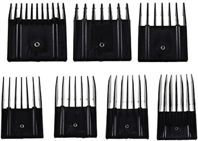 #ad Universal Clipper Guide Comb Guard Set 7 Pieces Fits Oster Classic76 A5 Andis $26.90