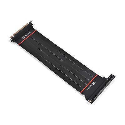 #ad #ad Thermaltake TT Premium PCI E 4.0 High Speed Flexible Extender Riser Cable 300m $151.99