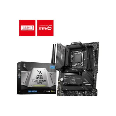 #ad Mainboard MSI Intel B760 Express LGA1700 ATX Memory DDR5 Memory slots 4 1 $292.99