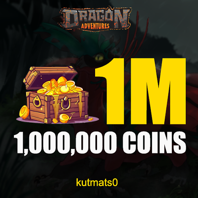 #ad 1 Million Coins Dragon Adventures 1M Coins Roblox DA $6.99