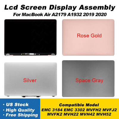 #ad NEW For Macbook Air 13quot; A2179 2020 A1932 2019 LCD Screen Assembly Replacement A $166.49