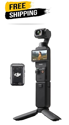 #ad DJI Osmo Pocket 3 Creator Combo 3 Axis Stabilized 4K Handheld Camera with R... $1299.99