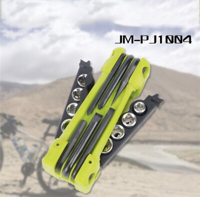 #ad 17 In 1 Multifunction Folding Tool Outdoor Survival Compact Folding Knife Screwd $9.95
