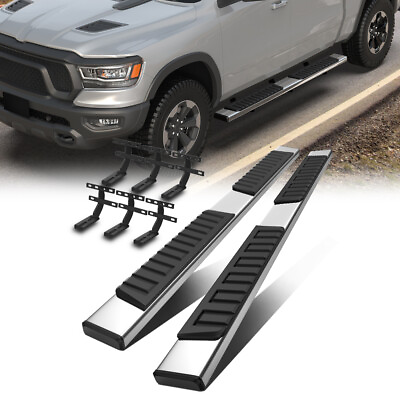 #ad 2PCS 6#x27;#x27; Side Steps Running Board For Dodge Ram 1500 New Body Crew Cab 2019 2023 $133.88