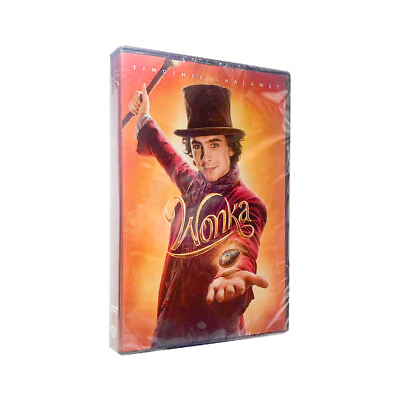 #ad Wonka 2023 English Movie 1 Discs DVD All Region New amp; Sealed $13.99