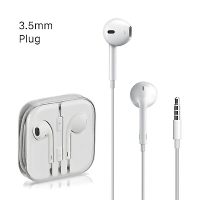 #ad Wired Earphones Headphones 3.5mm For Apple iPhone iPad Pro Wired Earbuds $2.89