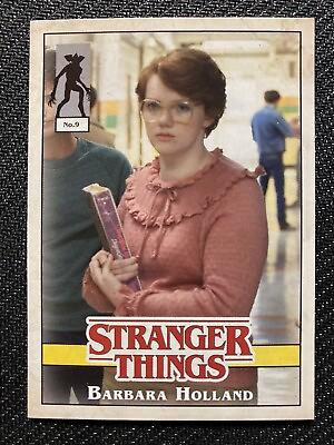 #ad 2019 Stranger Things Welcome To The Upside Down Topps #9 Barbara Holland Barb $3.00
