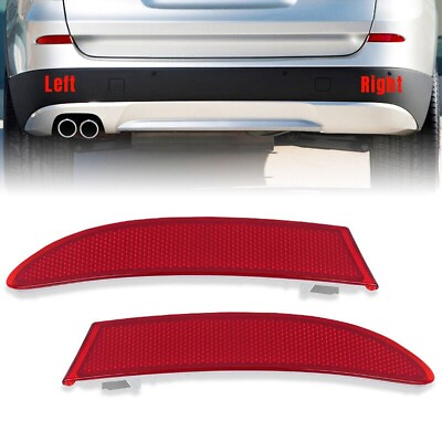 #ad For X3 2011 2014 Bumper Reflector 1 Pair Car Taillight For X3 2011 2014 $18.52