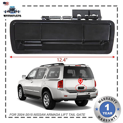 #ad Rear Liftgate Outside Door Handle for 2004 2015 Nissan Armada With Camera Hole $32.80