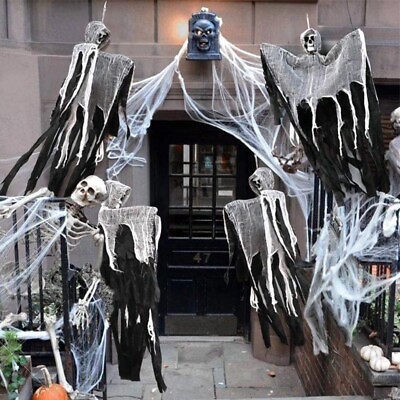#ad Halloween Decorations Skeleton Halloween Halloween Decor Props Scary2862 $8.99