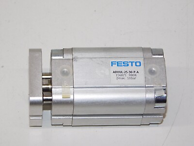 #ad New Festo ADVUL 25 30 P A Compact Cylinder 156871 H808 pmax 10 bar Module Unit $85.00
