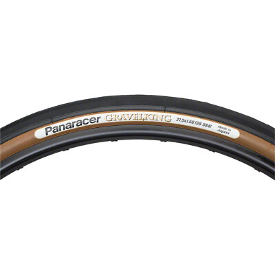#ad Panaracer GravelKing Tire 650b x 38 60psi Tubeless Folding Black Brown Road Bike $44.53