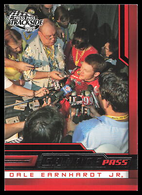 #ad 2005 Press Pass Trackside #82 Garage Pass Dale Earnhardt Jr. $1.29