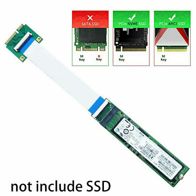 M.2 Key M NGFF NVME SSD To Mini PCIe Adapter Card For WIN10 amp; Cable Supply USA $15.99