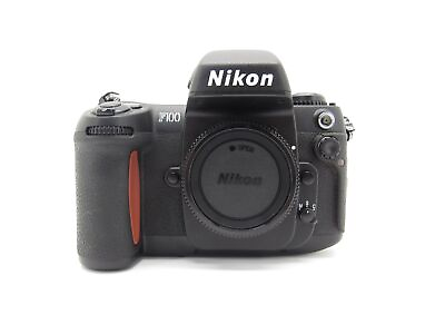 #ad Nikon F100 35mm SLR Film Auto Focus AF Camera Body Black $159.99