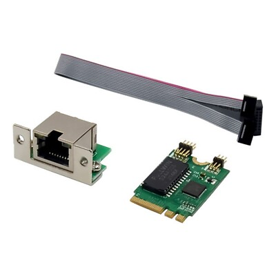Mini PCIE Network Card M.2 AE to RTL8111F Gigabit Ethernet Card Single PoMini $15.88