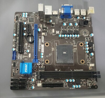 #ad #ad ASUS MOTHERBOARD A88XM E35 AMD FMB2 **FOR PARTS ONLY $24.99