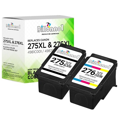 #ad For Canon PG 275XL CL 276XL for PIXMA TS3520 TS3522 SHOW INK LEVEL $32.95