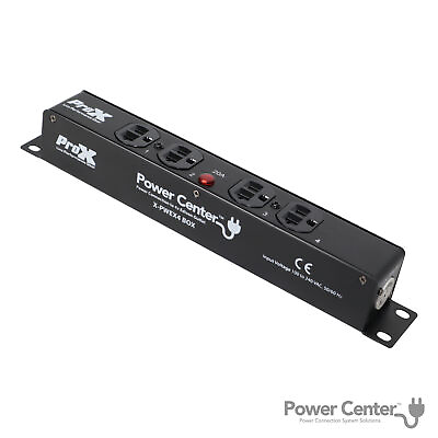 #ad ProX X PW EX4 BOX New Slim Indoor Power Connector Box for 4X Edison Power Outlet $53.99