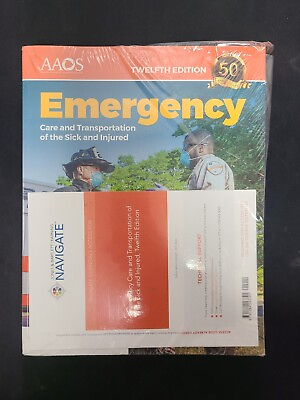 #ad Emergency Care and Transportation of the Sick and Injured Essentials Package by $108.74