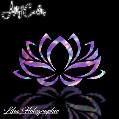 #ad #ad Vinyl Decal Sticker Lotus Flower $9.00