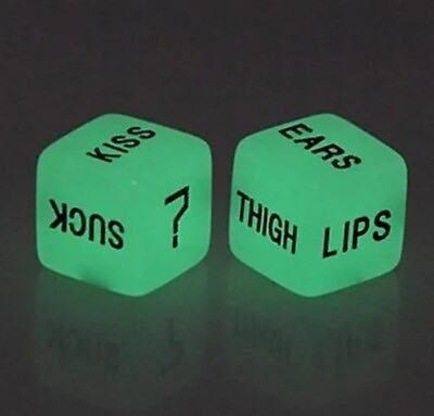 #ad Glow In The Dark Roll Play Dice $5.00