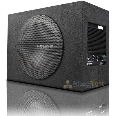 #ad Memphis Audio 12quot; Powered Bass System with Integrated Amplifier 500W Max SRX12SP $249.95