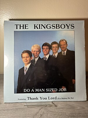 #ad The Kings Boys Do A Man Sized Job Southern Gospel Record Album New Sealed $11.69
