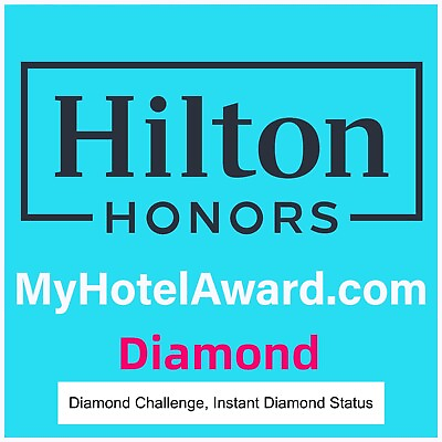 #ad Hilton Diamond Challenge: Instant Status 12 Nights to Retain until 03 2026 $108.87