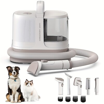 #ad Dog Grooming Vacuum6 in 1 Dog Vacuum For Shedding Grooming Suction 99% Pet Hair $52.70