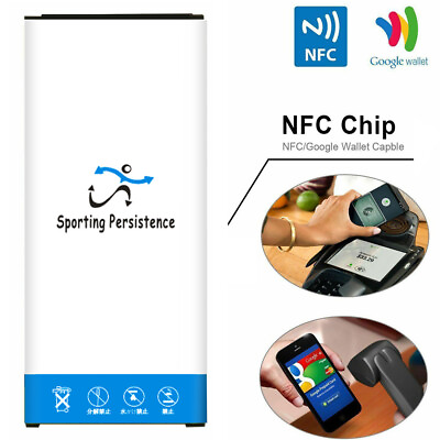 #ad Sporting 6820mAh Extended Slim Battery NFC Chip f Samsung Galaxy S5 I9600 Phones $22.89