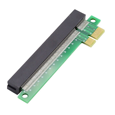 #ad PCI E Express 1x to 16x Extender Converter Riser Card Adapter Male to Female $7.27