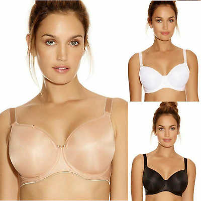 #ad Fantasie Smoothing Bra 4520 Underwired Balcony T shirt Seamless Non Padded C G GBP 24.80